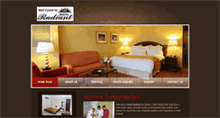 Desktop Screenshot of hotelradiant.in